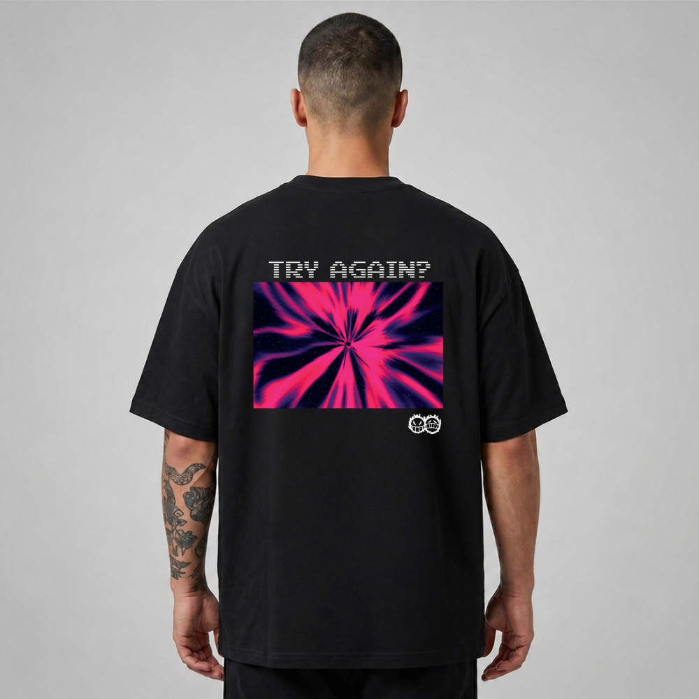 Oversize Premium T-Shirt Try Again